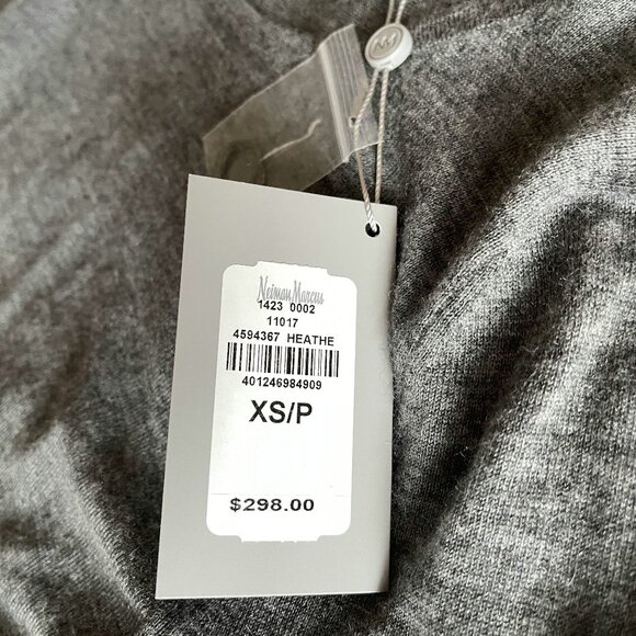 Neiman Marcus Cashmere Collection Cashmere Superfine Crewneck Top, XS/P - Picture 3 of 11